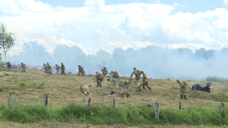 Военно-историческая реконструкция «Прорыв линии «Пантера»
