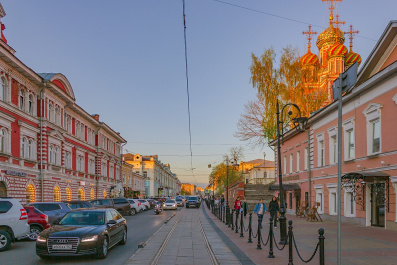 ул. Рождественская в Нижнем Новгороде